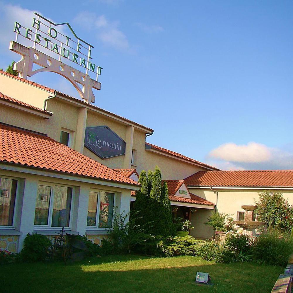 Logis Hotel Le Moulin Des Gardelles Riom Exteriér fotografie