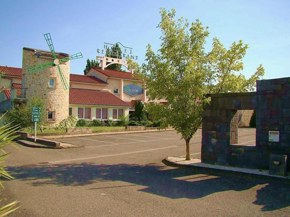 Logis Hotel Le Moulin Des Gardelles Riom Exteriér fotografie